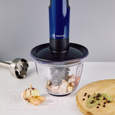 Блендер погружной Evolution HBS-0651 (синий)