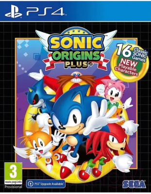 Игра для игровой консоли PlayStation 4 Sonic Origins Plus - фото