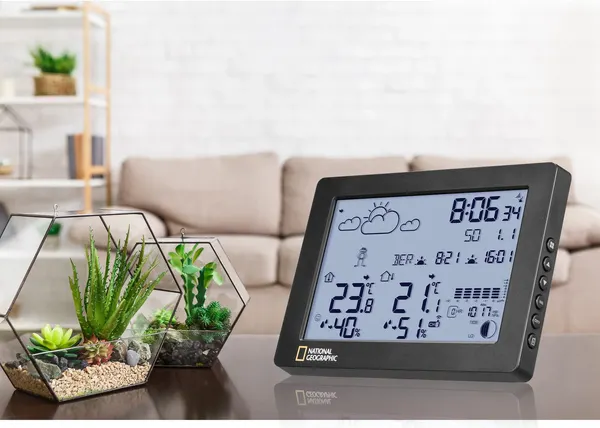 Метеостанция цифровая Bresser National Geographic BaroTemp / 9070110