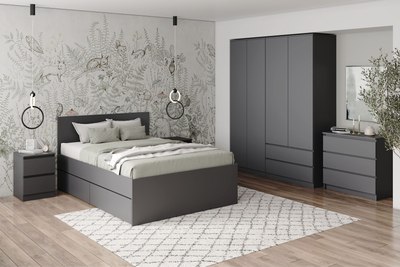 Полуторная кровать ДСВ Мори КРМЯ 1200.1/1