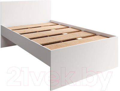 Полуторная кровать ДСВ Мори КРМЯ 1200.1/1 - фото