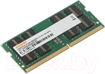 Оперативная память DDR4 Digma DGMAS42666032D