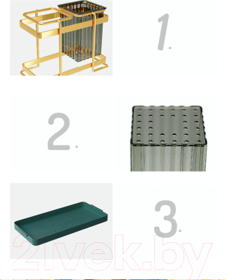 Подставка для кухонных приборов Happy Home HH-045