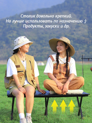 Стол складной Happy Home HH-048 (черный)