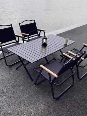 Стол складной Happy Home HH-048B (черный)