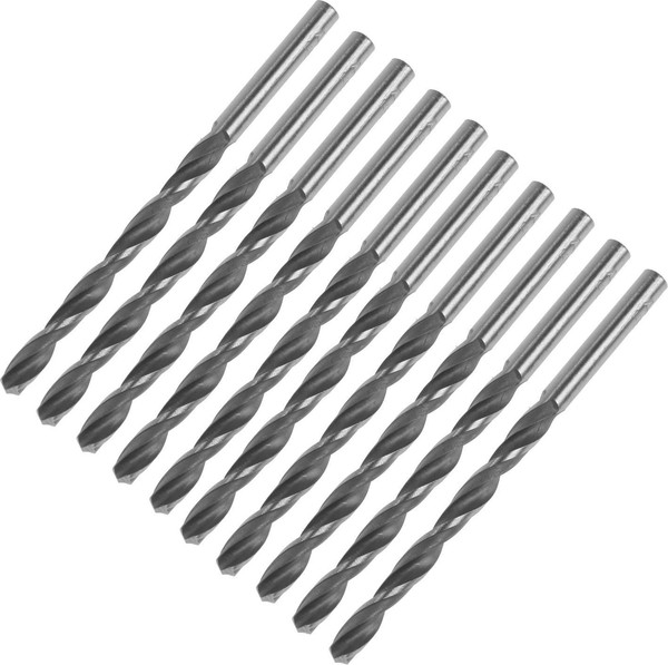 Набор сверл Tundra HSS по металлу цилиндр. хвостовик 4.6x80мм / 4727950 - фото