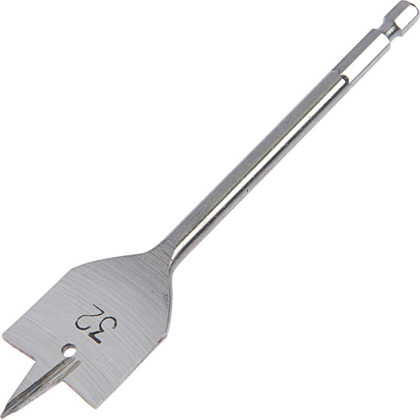 Сверло Tundra Перовое шестигранный хвостовик по дереву 32x152мм / 1032502 - фото