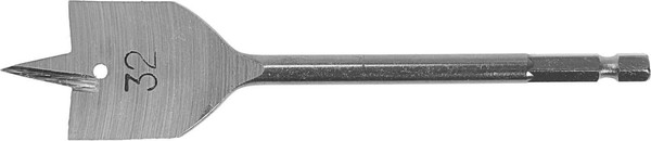 Сверло Tundra Перовое шестигранный хвостовик по дереву 32x152мм / 1032502