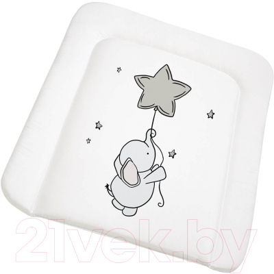 Пеленальный матрас Boom Baby Слоник 65x55 / BB/ПН-09 - фото