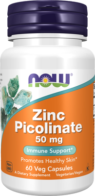 Минерал NOW Foods Zinc Picolinate 50mg - фото