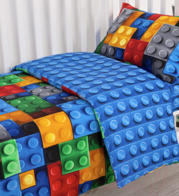 Комплект постельный для малышей АртПостель Леголэнд 130