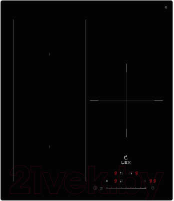 Индукционная варочная панель Lex EVI 431A BL - фото