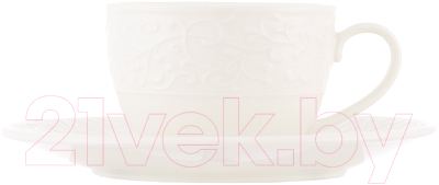 Чашка с блюдцем Gipfel Silvia 42928