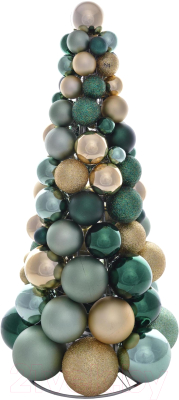 Елка декоративная Ewax Елка из шаров / 2818 - фото