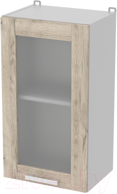 Шкаф навесной для кухни Интерлиния Компо ВШ40ст-720-1дв - фото