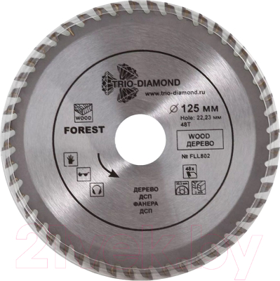 Пильный диск Trio Diamond FLL802 - фото