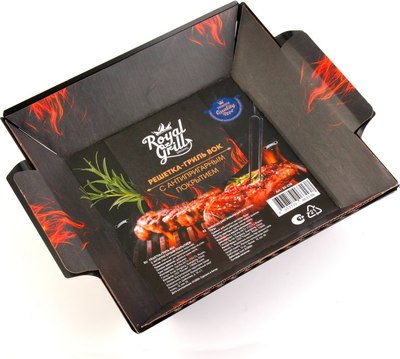 Решетка для мангала Royal Grill Вок с антипригарным покрытием 80-239