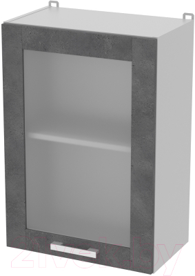 Шкаф навесной для кухни Интерлиния Компо ВШ50ст-720-1дв - фото