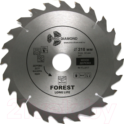 Пильный диск Trio Diamond FLL817 - фото