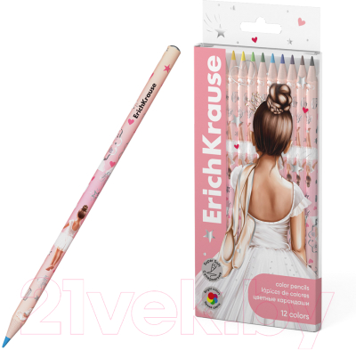 Набор цветных карандашей Erich Krause Pointes / 61808