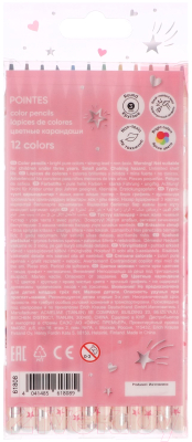 Набор цветных карандашей Erich Krause Pointes / 61808