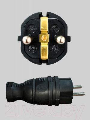 Вилка штепсельная AY-KA 55 115 00