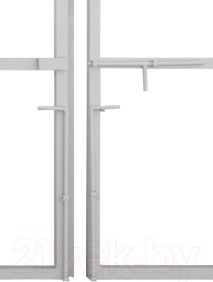 Каркас для ворот Белзабор Наружное открытие 4x1.7м