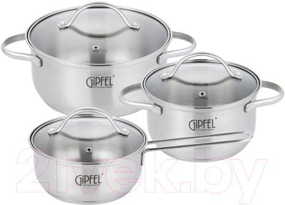 Набор кастрюль Gipfel Azalea 51061 - фото