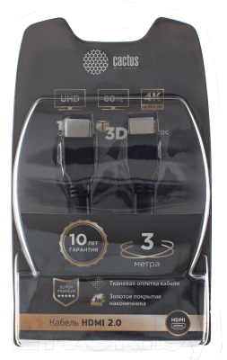 Кабель Cactus CS-HDMI.2-3