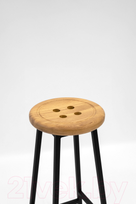 Табурет барный Stal-Massiv Button-65