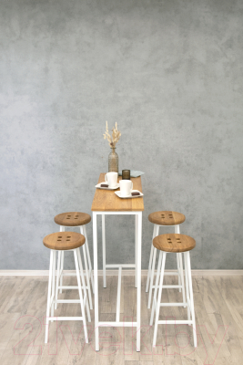 Табурет барный Stal-Massiv Button-78