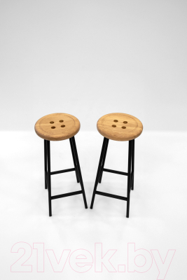 Табурет барный Stal-Massiv Button-78