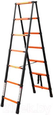 Телескопическая лестница ISMA UP200-2 - фото