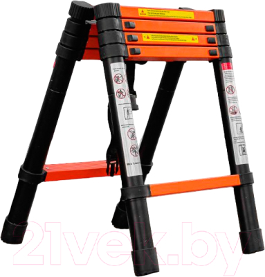 Телескопическая лестница ISMA UP140-2 - фото