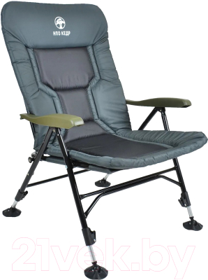 Кресло складное НПО Кедр SKC-09 (серый) - фото