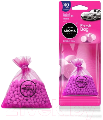 Ароматизатор автомобильный Aroma Car Fresh Bag Bubble Gum