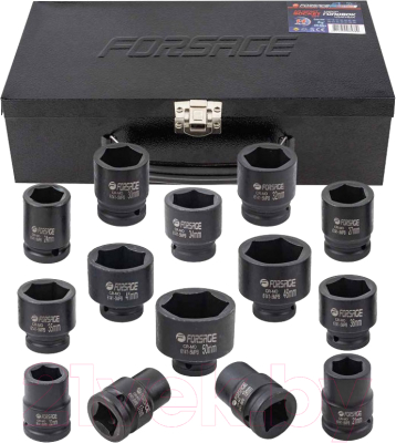 Набор головок слесарных Forsage F-6141-5MPB - фото