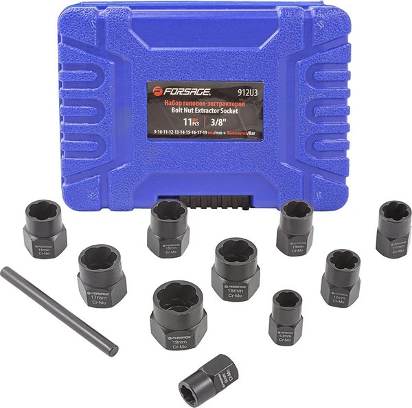 Набор головок слесарных Forsage F-912U3 - фото