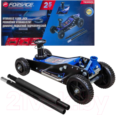 Подкатной домкрат Forsage F-T830023 - фото