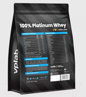 Протеин Vplab 100% Платинум Вей