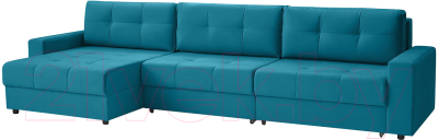 Диван угловой Mio Tesoro Манчестер 292 1.5ек-1.5ек-1.5пф - фото