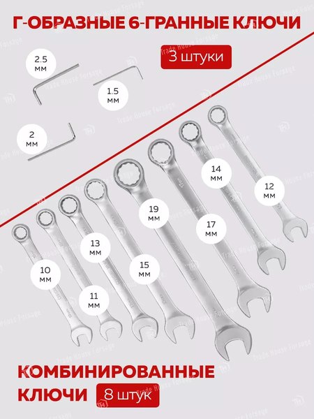 Универсальный набор инструментов ForceKraft FK-4992-5(58254)