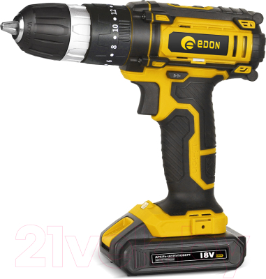 Аккумуляторная дрель-шуруповерт Edon AD-18M - фото