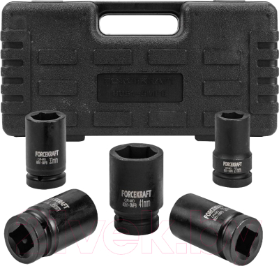 Набор головок слесарных ForceKraft FK-8051-5MPB - фото
