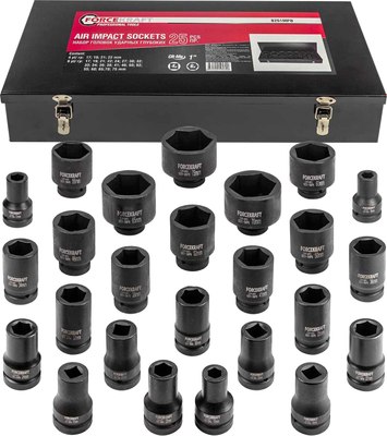 Набор головок слесарных ForceKraft FK-8251-5MPB - фото