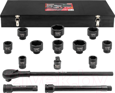 Набор головок слесарных ForceKraft FK-8141-5MPB - фото