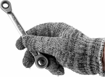 Гаечный ключ JCB Комбинированный трещоточный / 7571012M