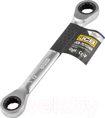 Гаечный ключ JCB Комбинированный трещоточный / 7571214M - фото