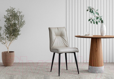 Набор стульев ДСВ Сенатор (бежевая кожа)