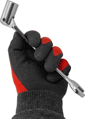 Гаечный ключ JCB Рожково-торцевой шарнирный / 75217F